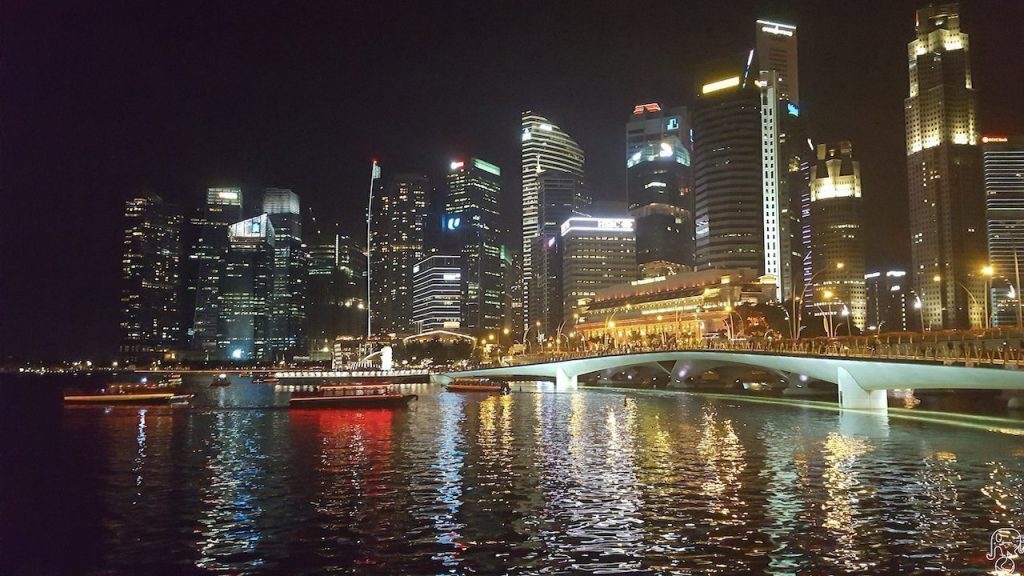 Singapore by night