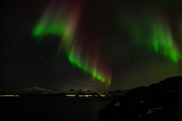 Aurora boreale a Senja, in Norvegia: emozione pura
