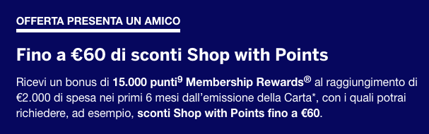 offerta american express